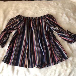 Off the shoulder top